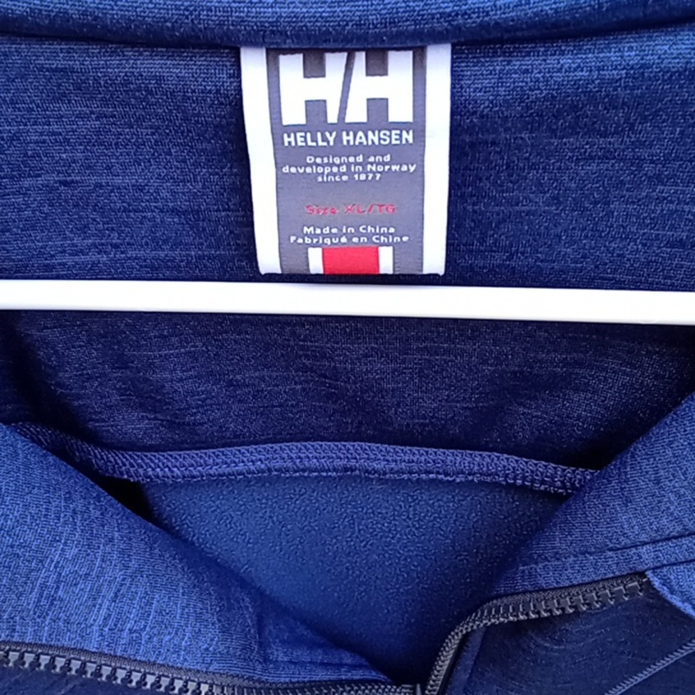 Helly Hansen Blue Half-Zip Pullover - image 6